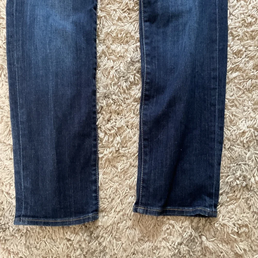 KUT from the Kloth Catherine Boyfriend Jeans Dark Indigo Blue Straight Leg 4